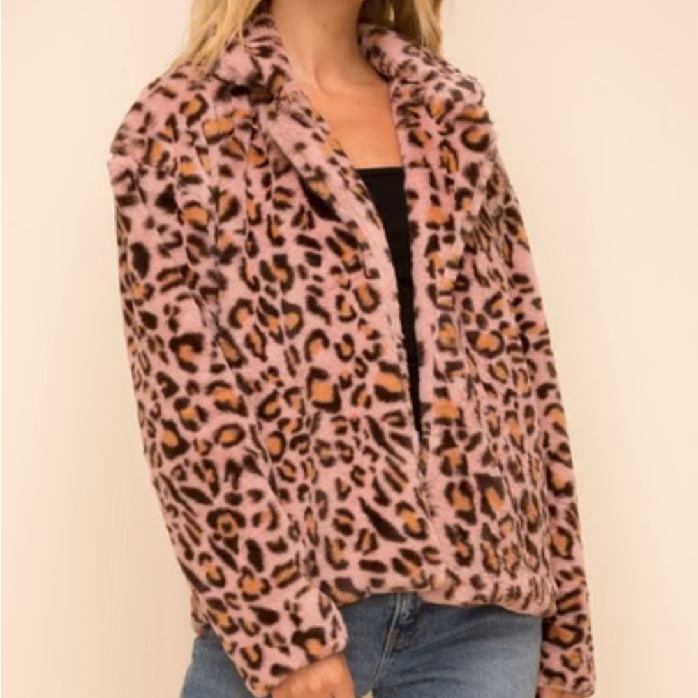 Leopard Fur Jacket - Picture 4 of 12